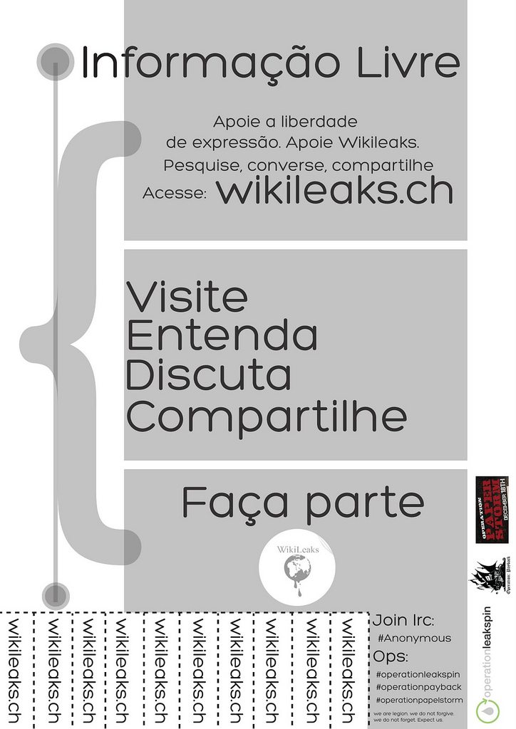 Operation #PaperStorm: Flyer em Português