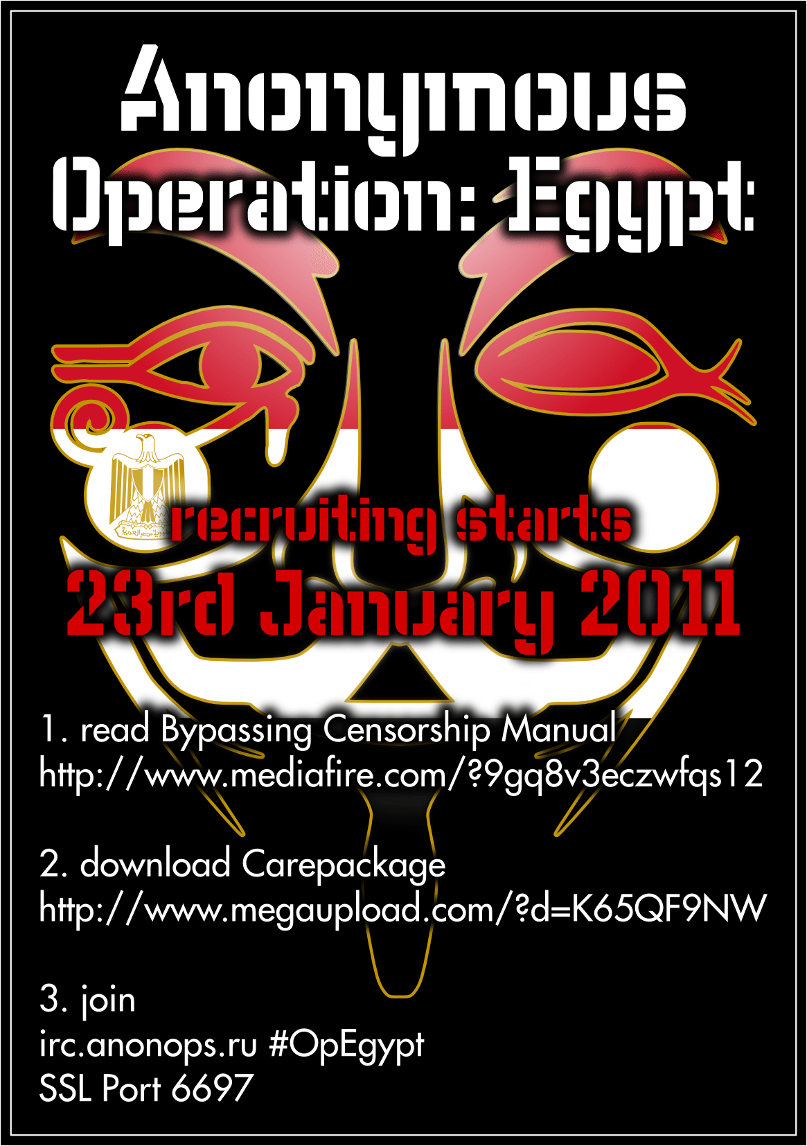 Operation: Egypt - #opegypt